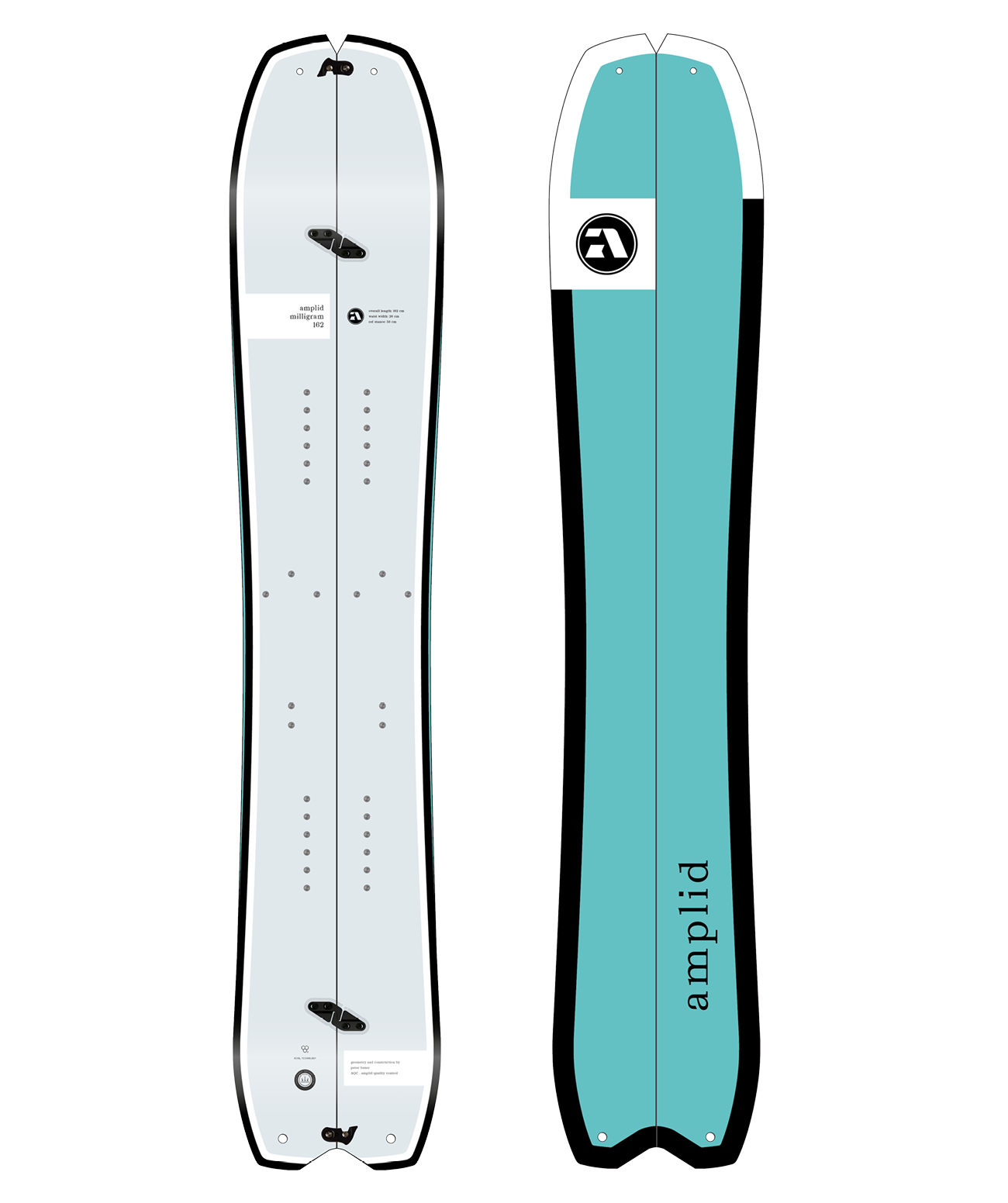 Amplid Milligram Split 165cm